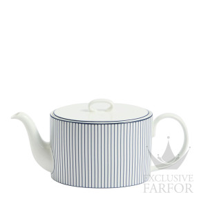 1079068 Wedgwood Gio Pinstripe White Чайник 940мл