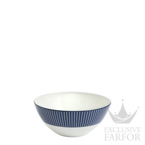1079121 Wedgwood Gio Pinstripe Blue Чаша для мюсли 16см