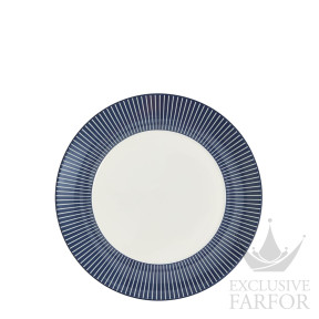 1079123 Wedgwood Gio Pinstripe Blue Тарелка закусочная 23,8см