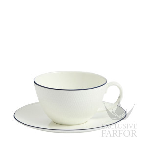 1079130 Wedgwood Gio Blue Line Чашка чайная с блюдцем 260мл