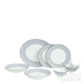 1082472 Wedgwood Gio Pinstripe White Набор из 7 предметов