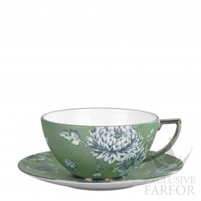 1058029 Wedgwood Jasper Conran - Chinoiserie "Green" Чашка чайная с блюдцем 230мл