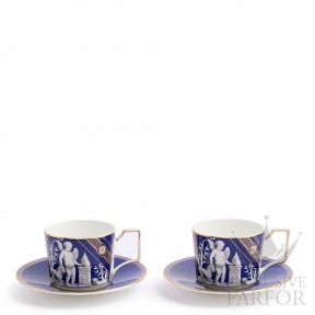 1076487 Wedgwood Renaissance Gold "Accents" Чашка чайная с блюдцем 250мл, 2шт.