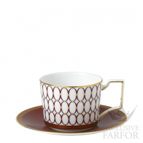 1058821 Wedgwood Renaissance Red Чашка чайная с блюдцем 200мл