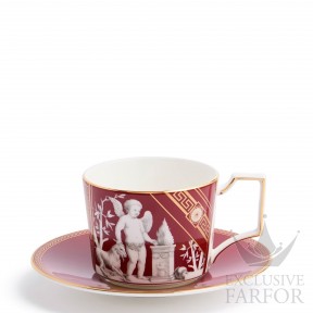 1076482 Wedgwood Renaissance Red "Accents" Чашка чайная с блюдцем 250мл