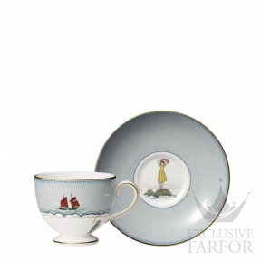 1050199 Wedgwood Sailor's Farewell Чашка чайная с блюдцем 175мл