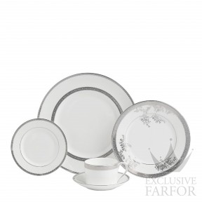 1065065 Wedgwood Vera Wang - Lace "Platinum" Набор из 8 предметов