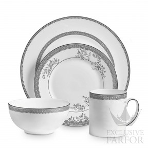 40030692 Wedgwood Vera Wang - Lace "Platinum" Набор из 4 предметов