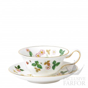 1053287 Wedgwood Wild Strawberry Чашка чайная с блюдцем 150мл