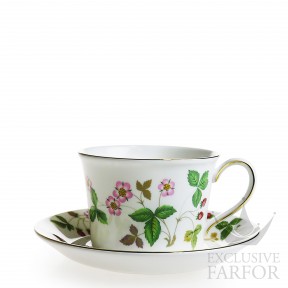 1053375 Wedgwood Wild Strawberry Чашка чайная с блюдцем 200мл
