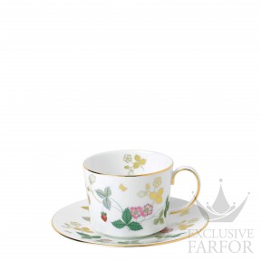 1057999 Wedgwood Wild Strawberry Чашка кофейная с блюдцем 130мл