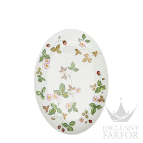40032757 Wedgwood Wild Strawberry Блюдо овальное 29,8см