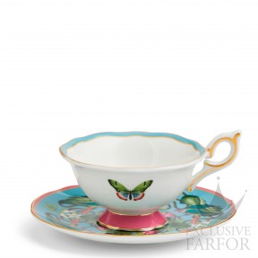 1057267 Wedgwood Wonderlust "Menagerie" Чашка чайная с блюдцем 140мл