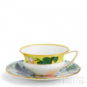 1057268 Wedgwood Wonderlust "Waterlily" Чашка чайная с блюдцем 140мл