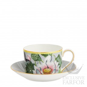 1061858 Wedgwood Wonderlust "Waterlily" Чашка чайная с блюдцем 180мл