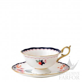 40024022 Wedgwood Wonderlust "Jasmine Bloom" Чашка чайная с блюдцем 150мл