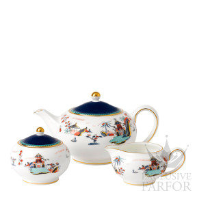 40031717 Wedgwood Wonderlust "Blue Pagoda" Набор из 3 предметов