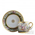 L167-4519 Bernardaud Historic Cups "Aux Fleurs Des Champs" Чашка с блюдцем