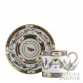 L177-4519 Bernardaud Historic Cups "Aux Aigrettes" Чашка с блюдцем