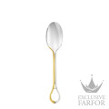 01272002 Christofle Carrousel "Посеребрение + узорная позолота" Столовая ложка 20см