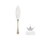01518079 Christofle Malmaison "Серебро + узорная позолота" Сервировочный нож для рыбы 28см