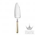 02018066 Christofle Malmaison "Серебро + сплошная позолота" Лопатка для торта / мороженого 29см