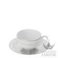 07687522 Christofle Malmaison Impériale Platin Чашка чайная с блюдцем, 2шт. 130мл