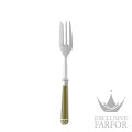 00120007 Christofle Talisman Green "Посеребрение" Сервировочная вилка 26см