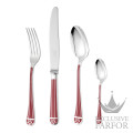 00126824 Christofle Talisman Ruby "Посеребрение" Набор столовых приборов на 6 персон, 24 предметов