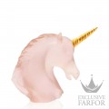 05801 Daum Unicorn (Лимитированная серия на 125 пред.) Статуэтка "Единорог - розовый, золотой" 27см