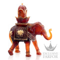 05878 Daum Elephant (Лимитированная серия на 25 пред.) Статуэтка "Слон Шалмара - янтарный" 49см