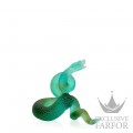 02486-3 Daum Serpent (Лимитированная серия на 588 пред.) Статуэтка "Змея - зеленый" 13см