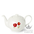 0117400203 Dibbern Impression - Mohn Rot Чайник 1,3л
