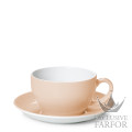 S2010800064 Dibbern Solid Color - Peach Чашка кофейная с блюдцем 0,25л