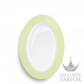 2022100062 Dibbern Solid Color "Pistazie" Блюдо овальное 33см