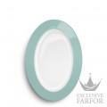 2022100036 Dibbern Solid Color "Türkis" Блюдо овальное 33см