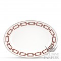 004RG00 FVS130010400G00125700  Catene Scarlatto Блюдо овальное 40,8см