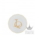 003RG00 FPT110LX0170M01720100  Corona Monogram Oro Brillante Тарелка десертная 17см