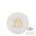 003RG00 FPT110LX0210M01720100  Corona Monogram Oro Brillante Тарелка закусочная 21см