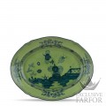 003RG00 FVS130010340G00123600  Oriente Italiano Malachite Блюдо овальное 34см