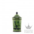 020RG00 FA652001G00123600  Oriente Italiano Malachite Ваза с крышкой 20см