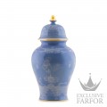 016RG02 FA5356010380G00124400  Oriente Italiano Pervinca Ваза с крышкой 38,3см