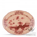 003RG00 FVS130010385G00123800  Oriente Italiano Vermiglio Блюдо овальное 38,5см