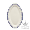 1541COV622 Gien Filet Cobalt Блюдо овальное 41см