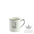 2029CMFJ48 Gien Filet Manganese Monogramme Кружка "J" 0,25л
