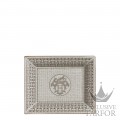 035090P Hermes Mosaïque au 24 "Platine" Чаша прямоугольная 21x17см