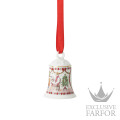 02250-722201-27920 Hutschenreuther Christmas Фарфоровый колокольчик 7см