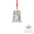 02250-727496-27916 Hutschenreuther Christmas (Лимитированная серия на 2999 пред.) Фарфоровый колокольчик 12см