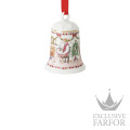 02250-727522-27916 Hutschenreuther Christmas (Лимитированная серия на 2999 пред.) Фарфоровый колокольчик 12см