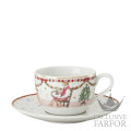 02476-727522-14765 Hutschenreuther Christmas Чашка капучино с блюдцем 0,22л